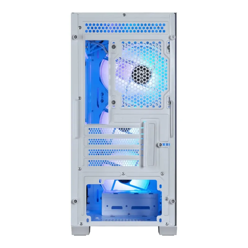 Obudowa MSI MAG FORGE M100R WHITE mATX z oknem, bez zasilacza