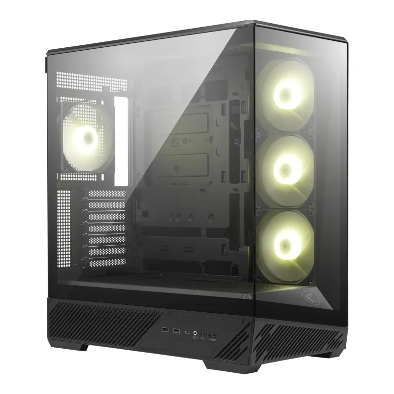 Obudowa MSI MAG PANO 130R PZ ATX Midi z oknem, bez zasilacza