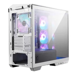 Obudowa MSI MAG PANO M100R PZ WHITE M-ATX Micro Tower z oknem, bez