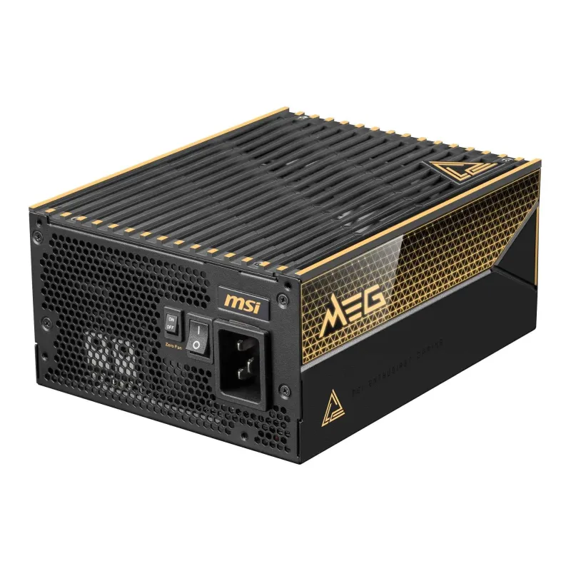Zasilacz MSI MEG Ai1600T PCIE5 1600W 135mm 80plus Platinum aPFC
