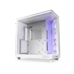 Obudowa NZXT H6 Flow RGB Midi Tower biała z oknem