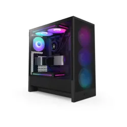 Obudowa NZXT H5 Flow RGB (2024) Midi Tower z oknem Czarna