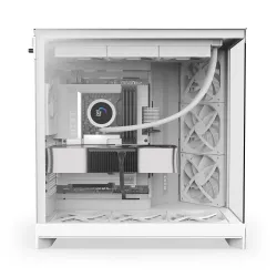 Obudowa NZXT H9 Flow (2025) Midi Tower z oknem biała