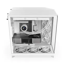 Obudowa NZXT H9 Flow (2025) Midi Tower z oknem biała
