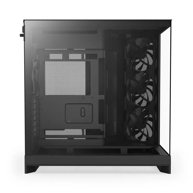 Obudowa NZXT H9 Flow (2025) Midi Tower z oknem czarna
