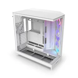 Obudowa NZXT H9 Flow RGB (2025) Midi Tower z oknem biała