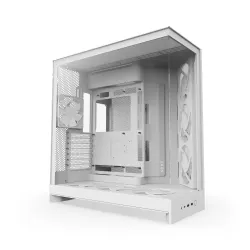 Obudowa NZXT H9 Flow RGB+ (2025) Midi Tower z oknem biała