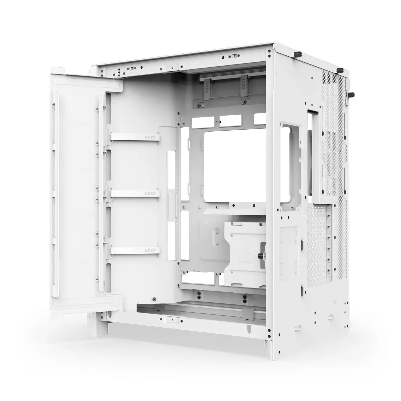 Obudowa NZXT H9 Flow RGB+ (2025) Midi Tower z oknem biała