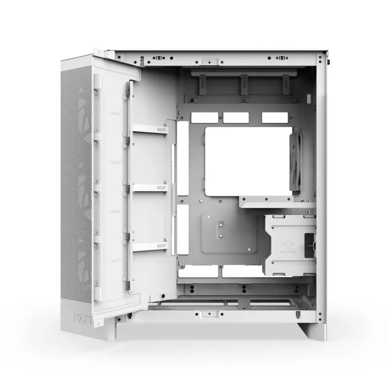 Obudowa NZXT H9 Flow RGB+ (2025) Midi Tower z oknem biała