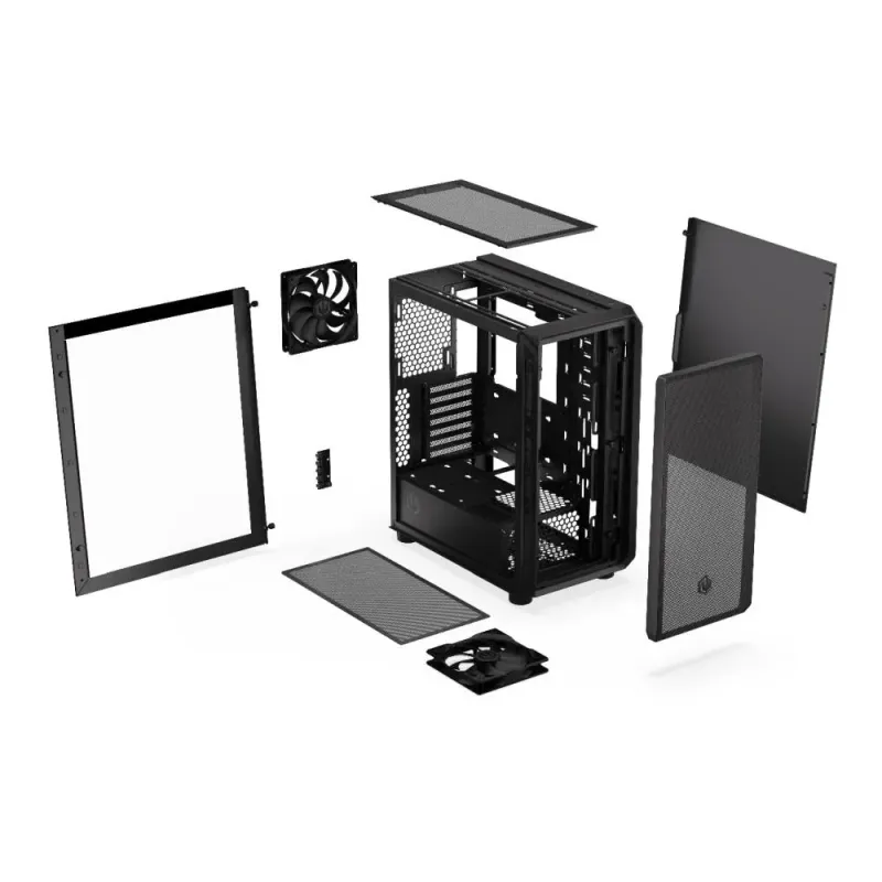 Obudowa Endorfy ARX 500 Core ATX z oknem bez zasilacza czarna