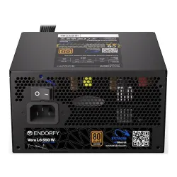 Zasilacz Endorfy Vero L6 Bronze 550W ATX 120mm 80 Plus Bronze