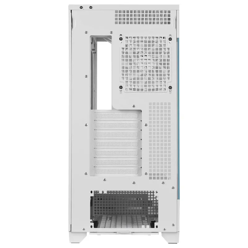 Rampage Hydra V1 Obudowa PC 4x wentylator USB C/USB A ARGB + hub, biała