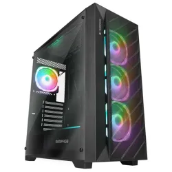 Obudowa Rampage PRIME Mesh 4x wentylator ARGB + hub E-ATX | PartsPC.pl