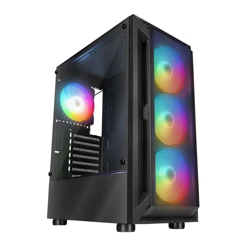 Obudowa PC Rampage SHIVA z oknem 4x wentylator 120mm Rainbow… | PartsPC.pl