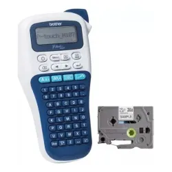 Drukarka etykiet Brother P-touch PT-H107B Mono biało-niebieska
