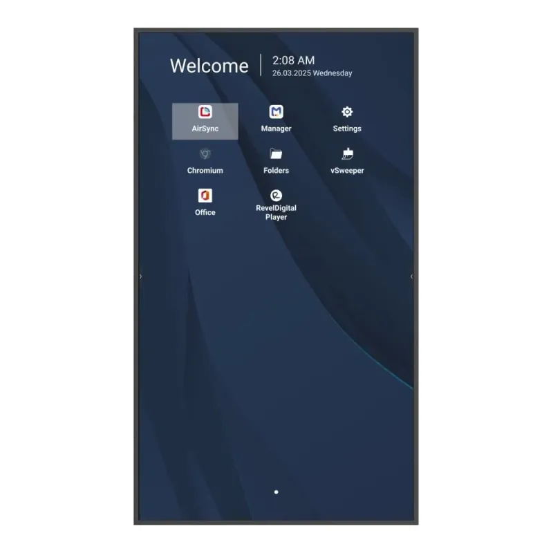 Monitor ViewSonic CDE6514-2C 65" 4K Digital Signage Display 24/7