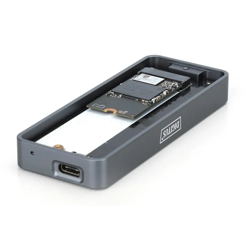 Obudowa DIGITUS USB 3.2 Typ C na dysk SSD M.2 NVMe 20Gbps aluminiowa