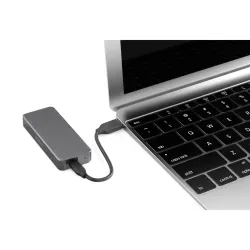 Obudowa DIGITUS USB 3.2 Typ C na dysk SSD M.2 NVMe 20Gbps aluminiowa