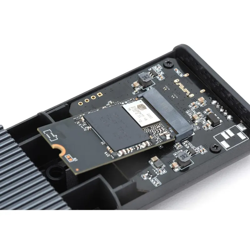Obudowa DIGITUS USB 4.0 Typ C na dysk SSD M.2 NVMe 40Gbps aluminiowa,
