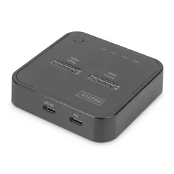 Stacja dokująca DIGITUS do SSD M.2 NVMe z funkcją klonowania offline,