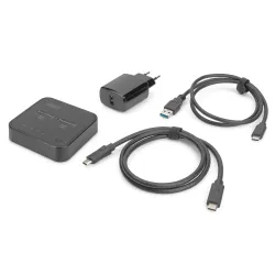 Stacja dokująca DIGITUS do SSD M.2 NVMe z funkcją klonowania offline,