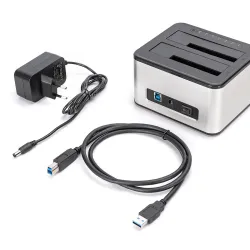 Stacja dokująca DIGITUS USB 3.0 Super Speed do 2x SSD/HDD 2.5/3.5"SATA III