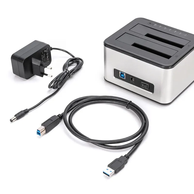 Stacja dokująca DIGITUS USB 3.0 Super Speed do 2x SSD/HDD 2.5/3.5"SATA III