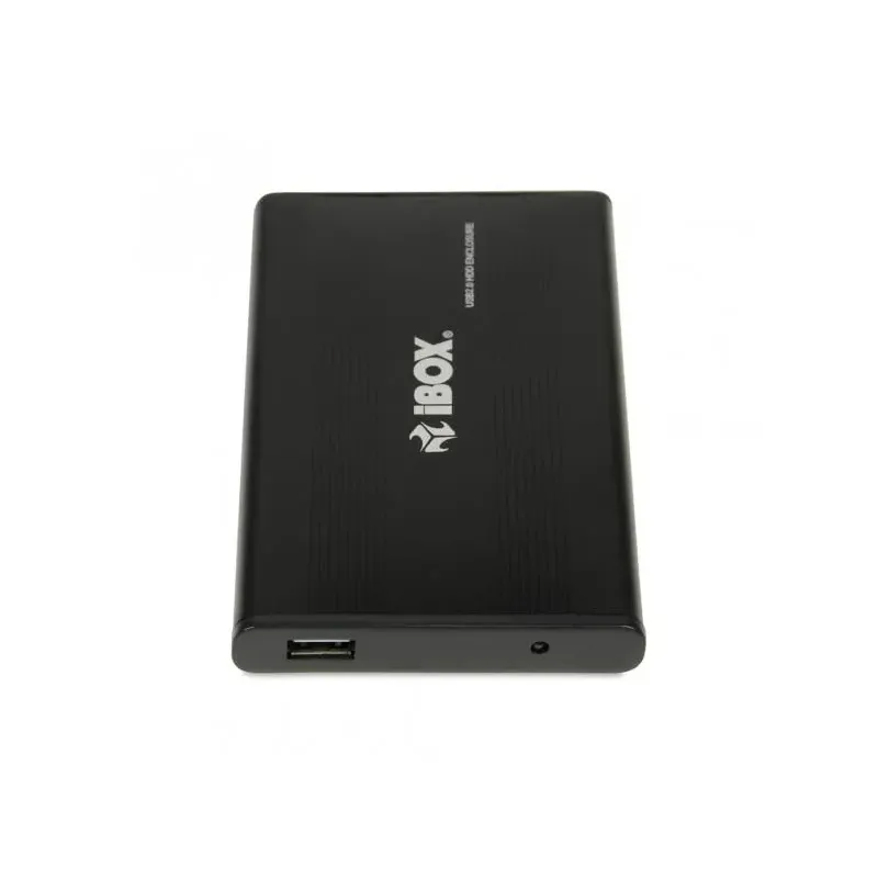 Obudowa na dysk iBOX HD-01 2.5" USB 2.0 czarna, aluminium
