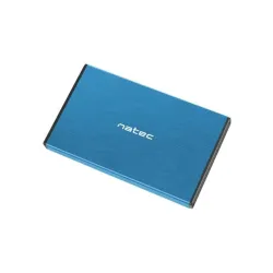 Obudowa na dysk HDD/SSD Natec RHINO Go USB 3.0 2.5" SATA niebieska