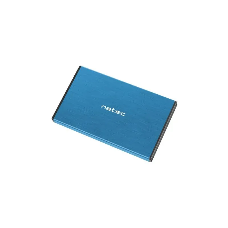 Obudowa na dysk HDD/SSD Natec RHINO Go USB 3.0 2.5" SATA niebieska
