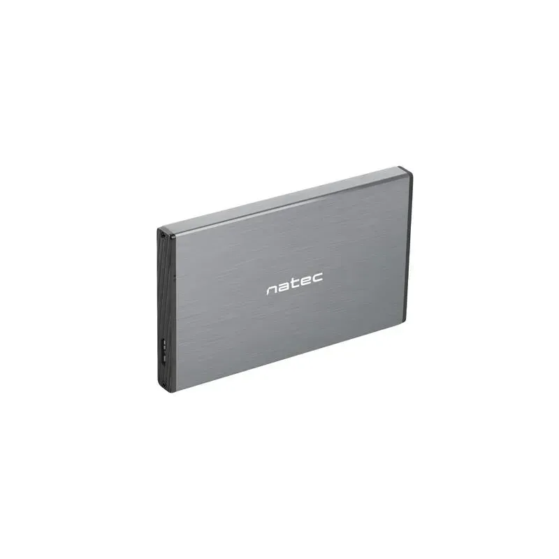 Obudowa na dysk HDD/SSD Natec RHINO Go USB 3.0 2.5" SATA szara