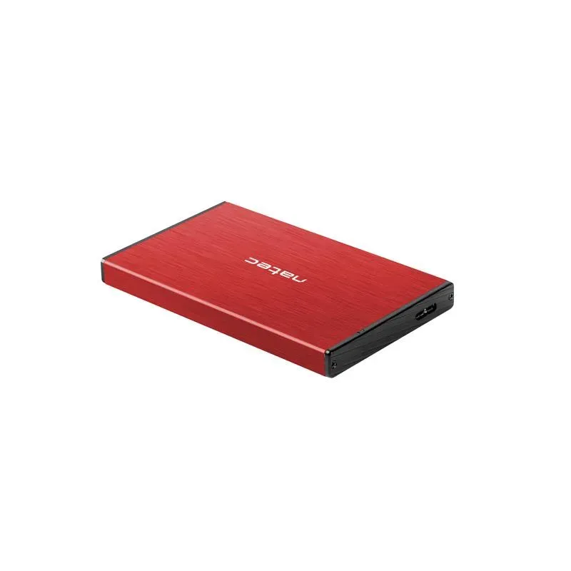 Obudowa na dysk HDD/SSD Natec RHINO Go USB 3.0 2.5" SATA czerwona