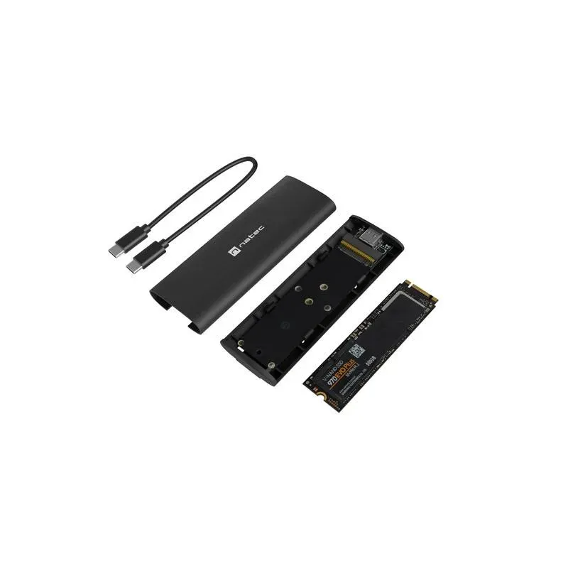 Obudowa na dysk Natec SSD zewnętrzna Rhino M.2 NVMe Lite USB-C 3.1 Gen 2
