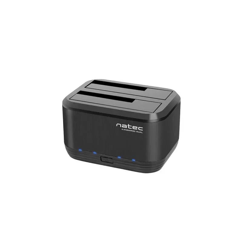 Stacja dokująca HDD/SSD Natec Kangaroo Dual SATA 2.5" + 3.5" USB 3.0 +