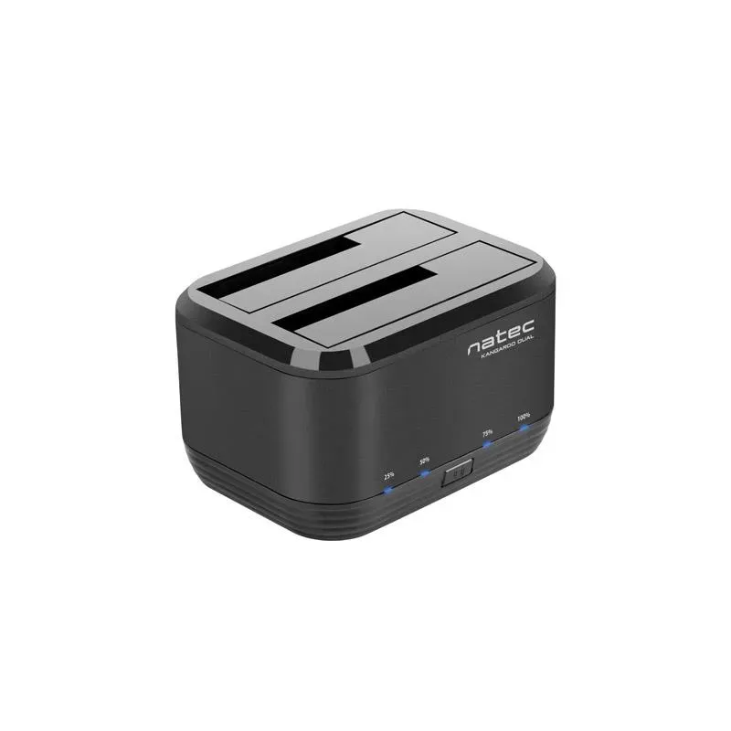 Stacja dokująca HDD/SSD Natec Kangaroo Dual SATA 2.5" + 3.5" USB 3.0 +