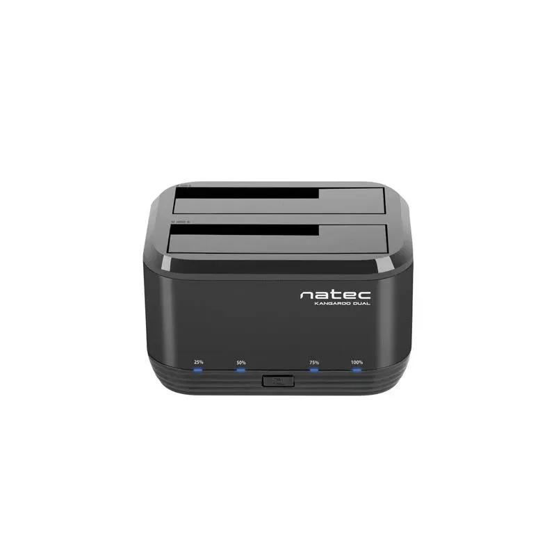 Stacja dokująca HDD/SSD Natec Kangaroo Dual SATA 2.5" + 3.5" USB 3.0 +