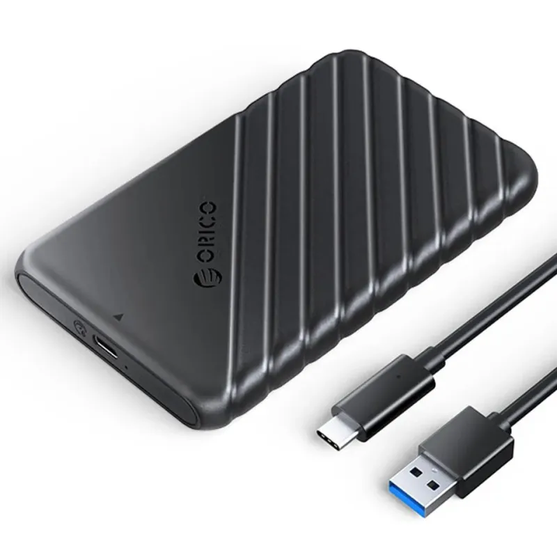 Orico Obudowa dysku 2,5'' USB-C 3.1 6Gbps czarna | PartsPC.pl