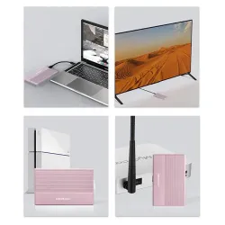 Obudowa/kieszeń Qoltec na dysk SSD HDD 2.5" | SATA | USB 3.0 | Super speed