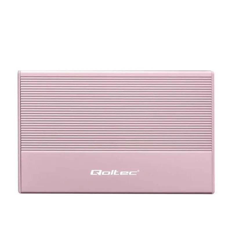 Obudowa/kieszeń Qoltec na dysk SSD HDD 2.5" | SATA | USB 3.0 | Super speed