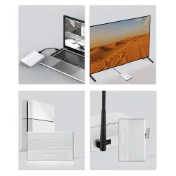 Obudowa/kieszeń Qoltec na dysk SSD HDD 2.5" | SATA | USB 3.0 | Super speed