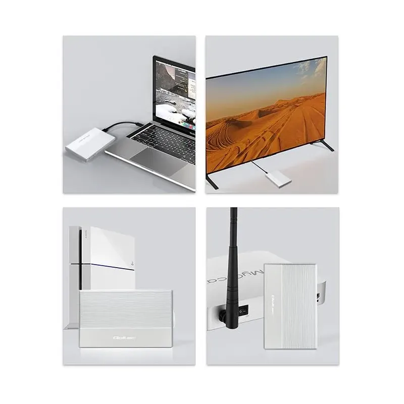 Obudowa/kieszeń Qoltec na dysk SSD HDD 2.5" | SATA | USB 3.0 | Super speed