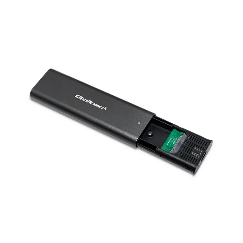 Obudowa/kieszeń Qoltec do dysków M.2 SATA SSD | NGFF | USB typ C