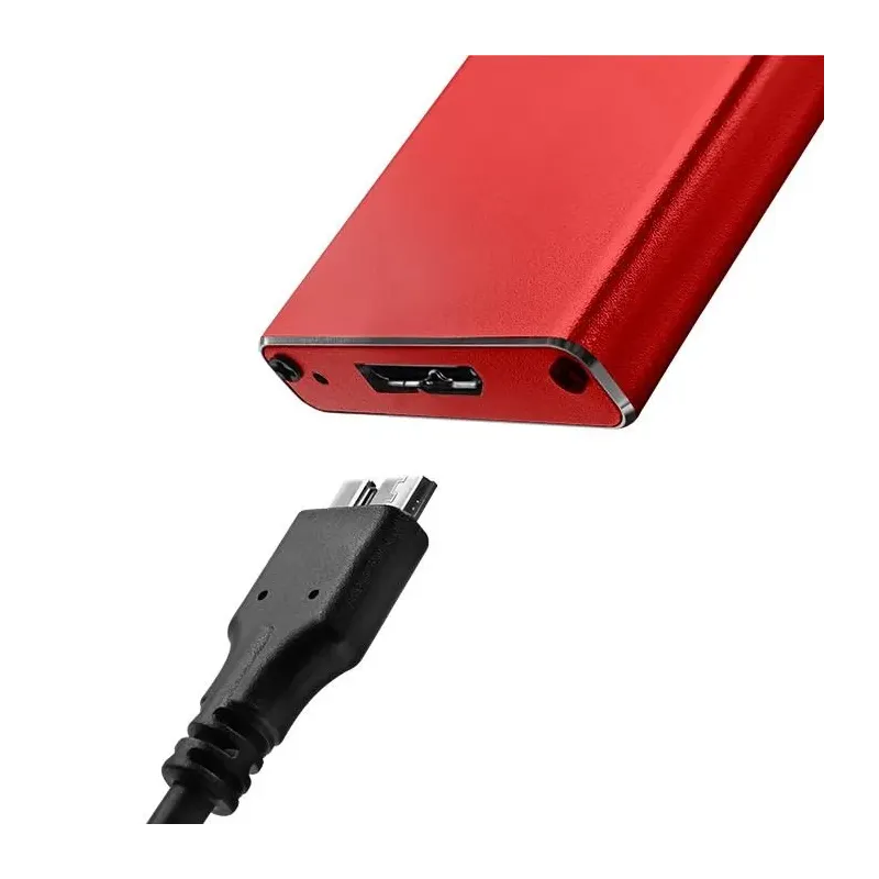 Obudowa/kieszeń Qoltec na dysk M.2 SSD | SATA | NGFF | USB 3.0 | Super