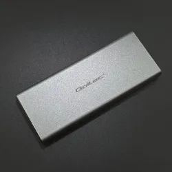 Obudowa/kieszeń Qoltec na dysk M.2 SSD | SATA | NGFF | USB 3.0 | Super