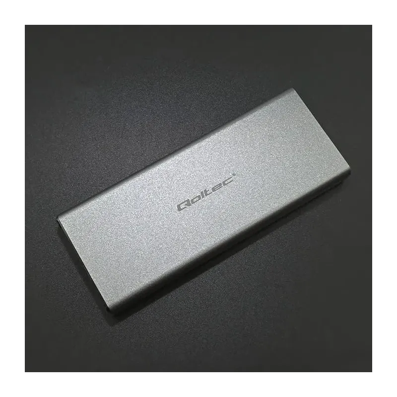 Obudowa/kieszeń Qoltec na dysk M.2 SSD | SATA | NGFF | USB 3.0 | Super
