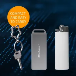 Obudowa/kieszeń Qoltec mini na dysk M.2 SSD | NVMe | PCIe | USB 3.1 | Super