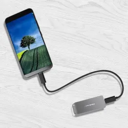 Obudowa/kieszeń Qoltec mini na dysk M.2 SSD | NVMe | PCIe | USB 3.1 | Super