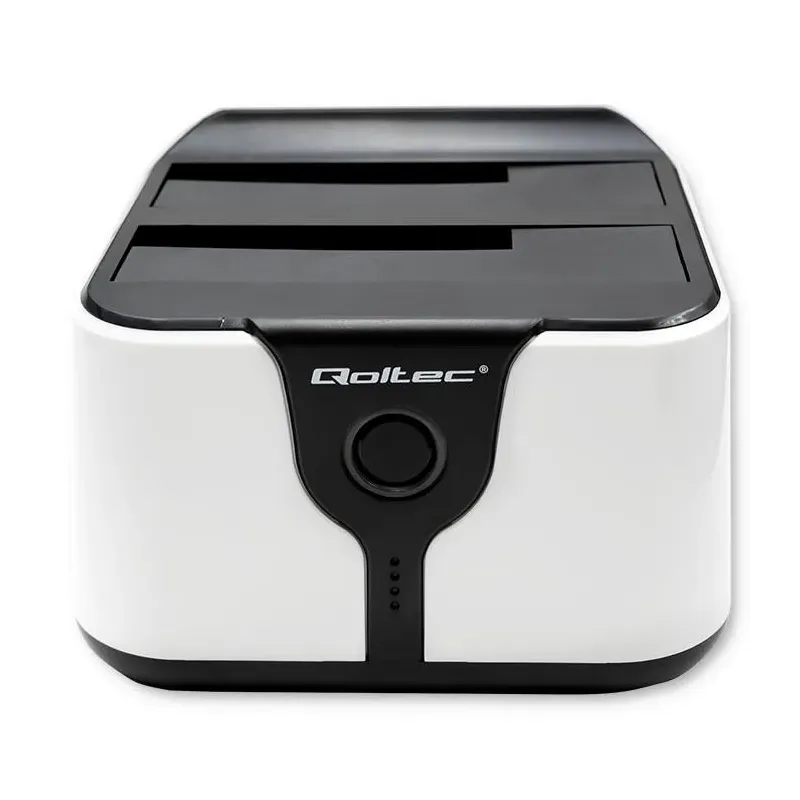 Stacja dokująca Qoltec do dysków HDD SSD 2.5" 3.5" | SATA III | USB 3.0 |