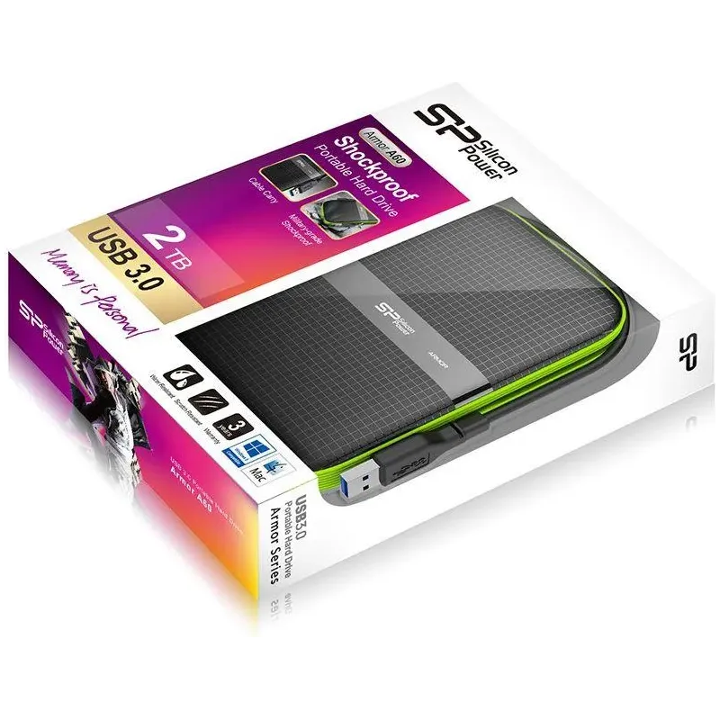 Dysk zewnętrzny Silicon Power ARMOR A60 1TB 2,5" USB 3.0