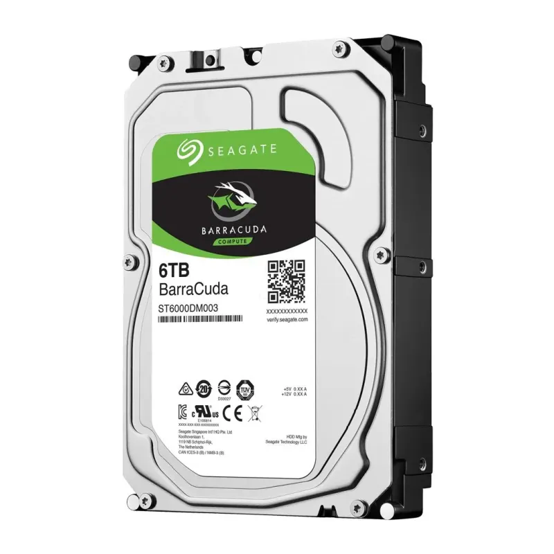 Dysk SEAGATE BarraCuda® ST6000DM003 6TB 3,5" 5400 256MB SATA… | PartsPC.pl